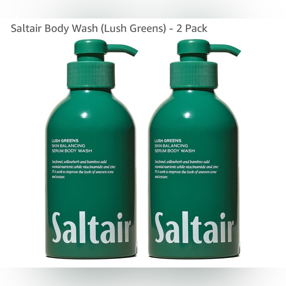 Saltair Lush Greens Body Wash - 2 Pack